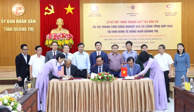 Quang Tri welcomes 2 projects with a scale of 5.5 billion USD